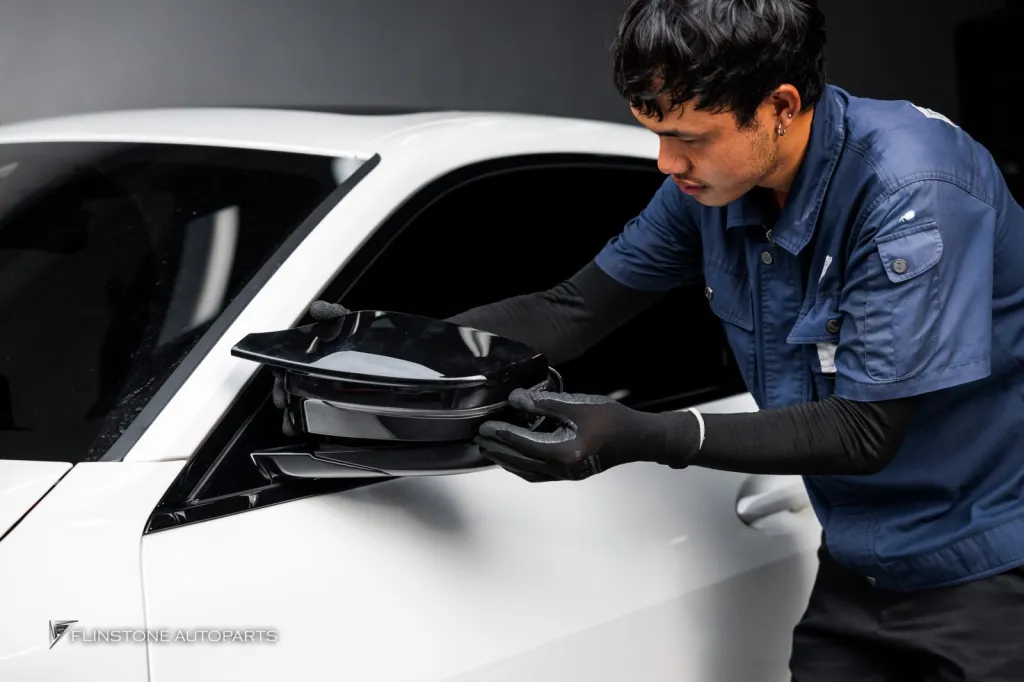 BMW G22 กระจกดำเงา