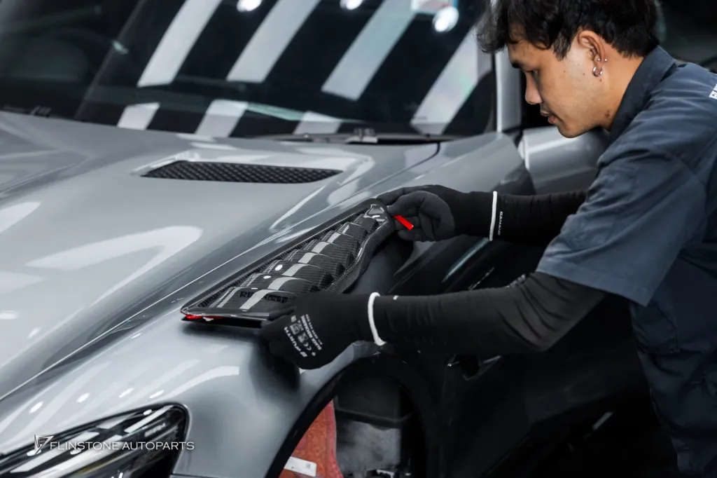 Mercedes Benz AMG GTR โรลบาร์ Belt OMP พาร์ทคาร์บอน Renntech คานาด Usus
