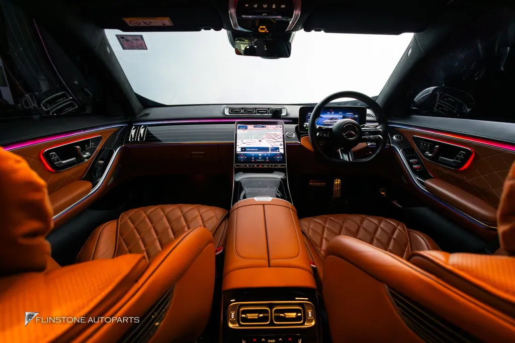 Mercedes Benz Sclass W223 Ambient Light แผงคอนโซล