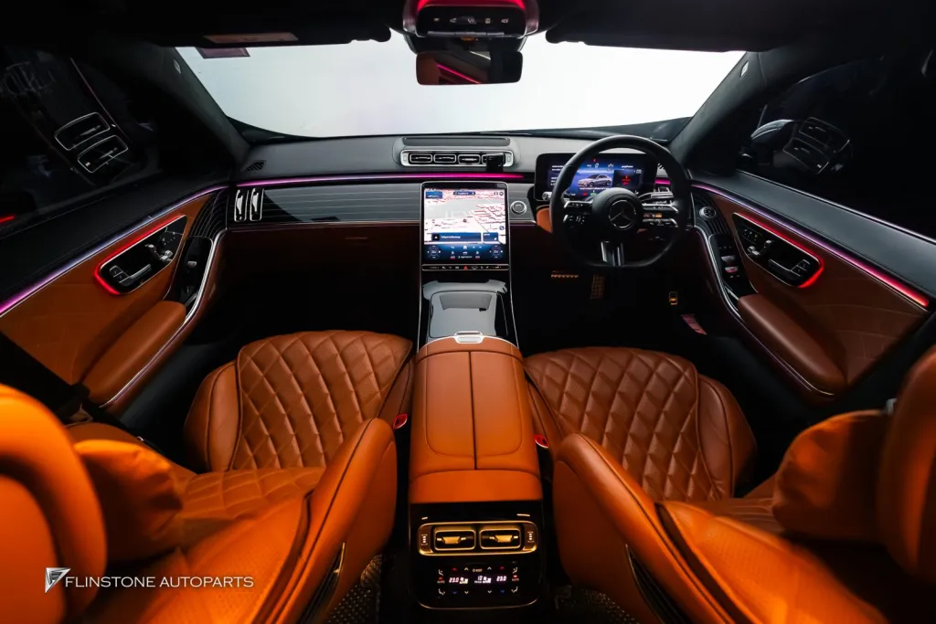 Mercedes Benz Sclass W223 Ambient Light แผงคอนโซล