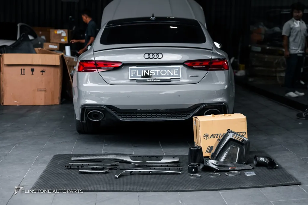 Audi A5 กรอง Arma speed คารืบอนภายใน