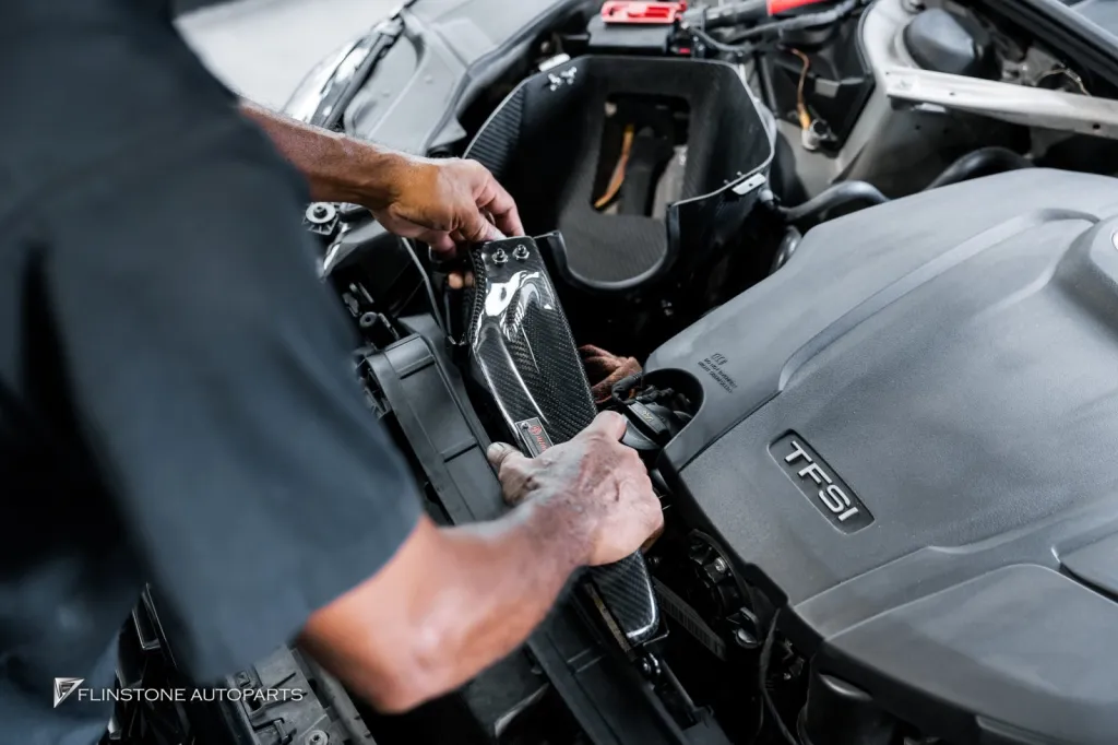 Audi A5 กรอง Arma speed คารืบอนภายใน