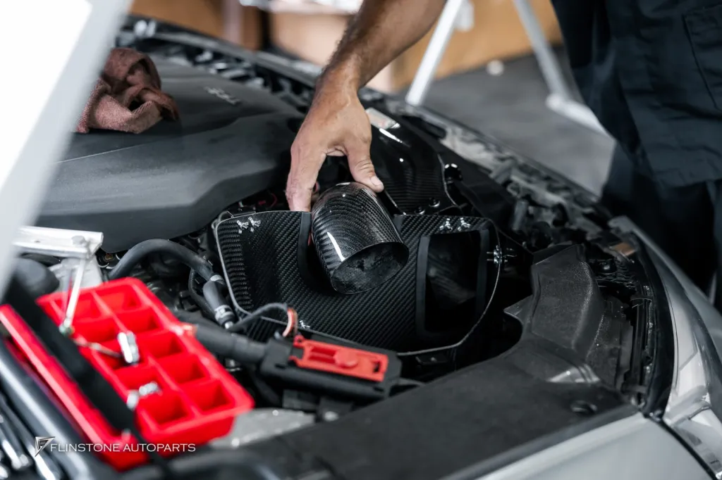 Audi A5 กรอง Arma speed คารืบอนภายใน
