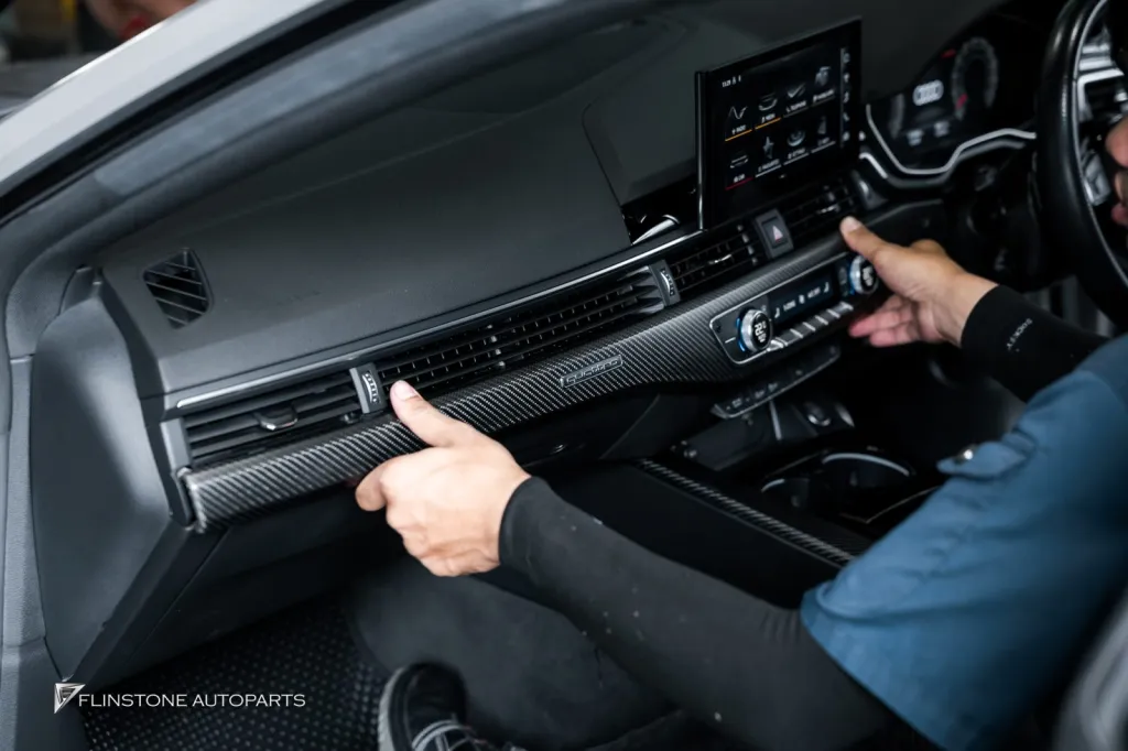 Audi A5 กรอง Arma speed คารืบอนภายใน