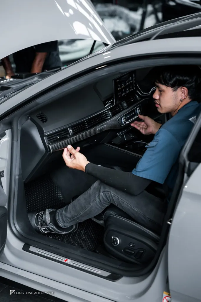 Audi A5 กรอง Arma speed คารืบอนภายใน