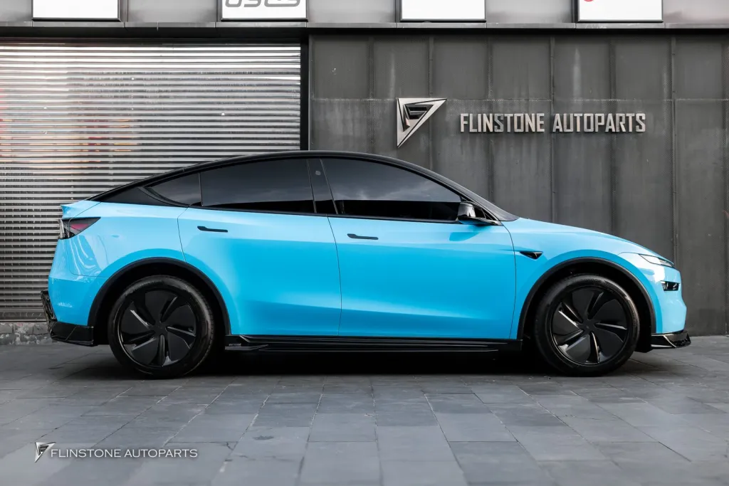 Tesla Model Y Juniper ชุดพาร์ทดำเงา BSKT Design
