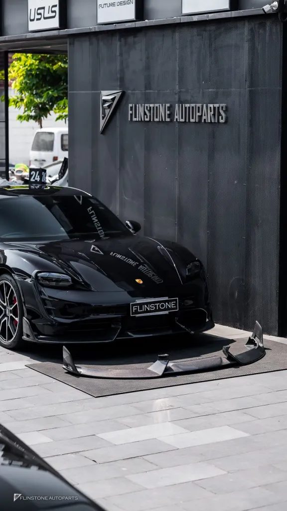 Porsche taycan ลิ้นหน้า