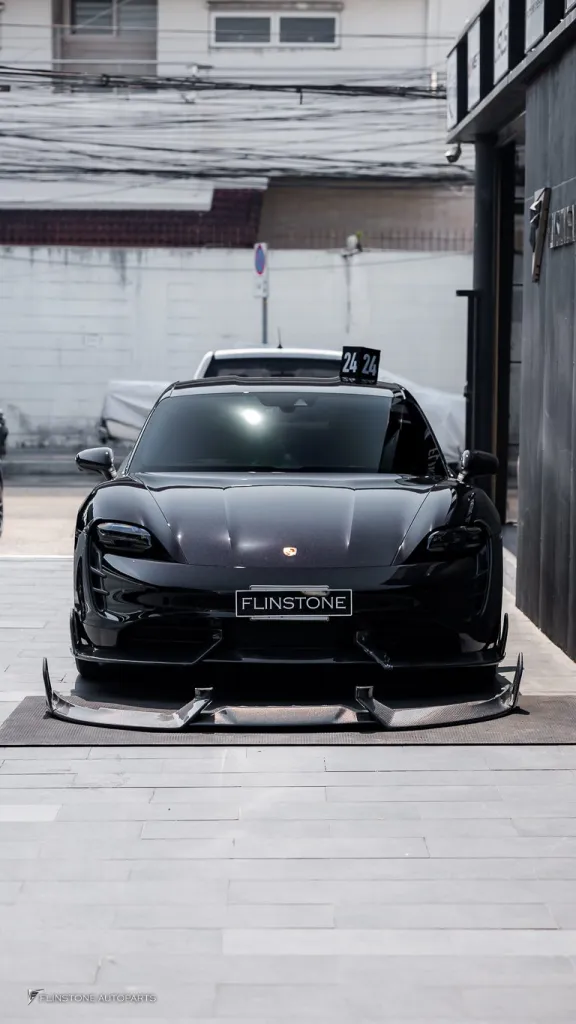 Porsche taycan ลิ้นหน้า