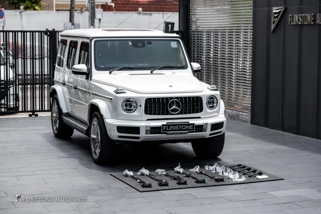 Merceds Benz Gclass ประตูดูด Keyless