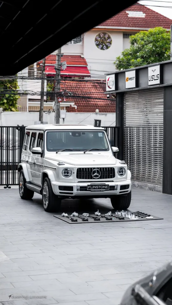 Merceds Benz Gclass ประตูดูด Keyless