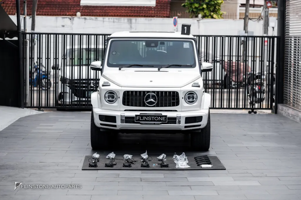 Merceds Benz Gclass ประตูดูด Keyless