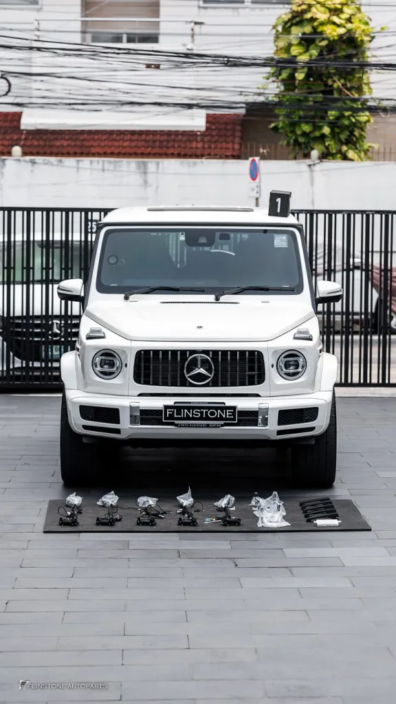 Merceds Benz Gclass ประตูดูด Keyless