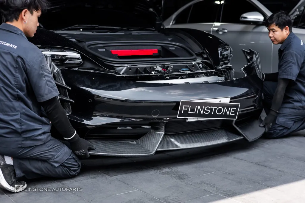 Porsche taycan ลิ้นหน้า