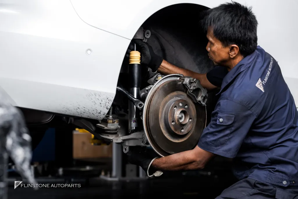 Volvo V60 ค้ำโช้ค Ohlins กระจก กรอง BMC โลโก้ดำ ท่อ ล้่อ Usus โช้ค KW — Install_