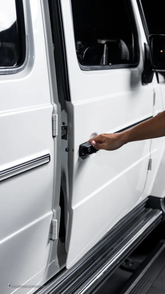 Merceds Benz Gclass ประตูดูด Keyless