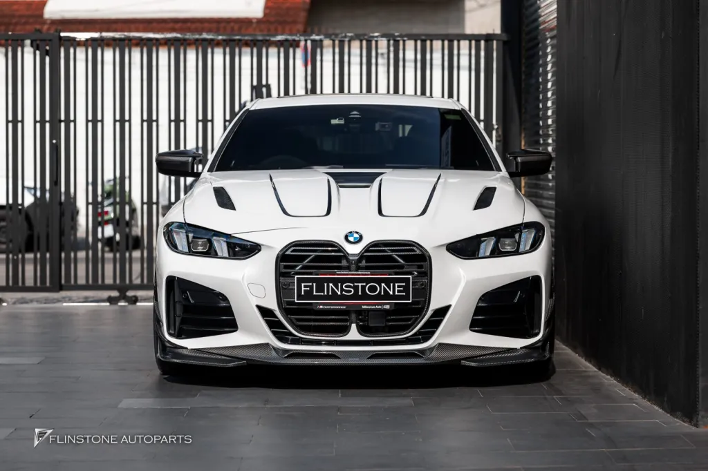BMW G22 พาร์ทคาร์บอนรอบคัน Sooqoo ฝากระโปรง ท่อ ปลายท่อ
