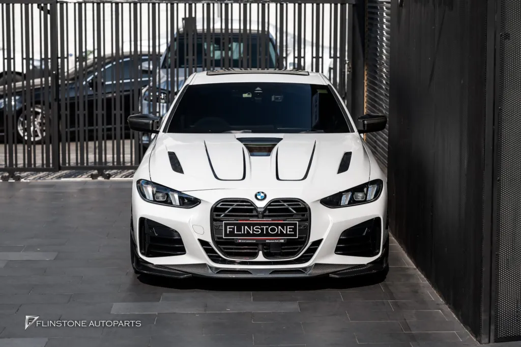 BMW G22 พาร์ทคาร์บอนรอบคัน Sooqoo ฝากระโปรง ท่อ ปลายท่อ