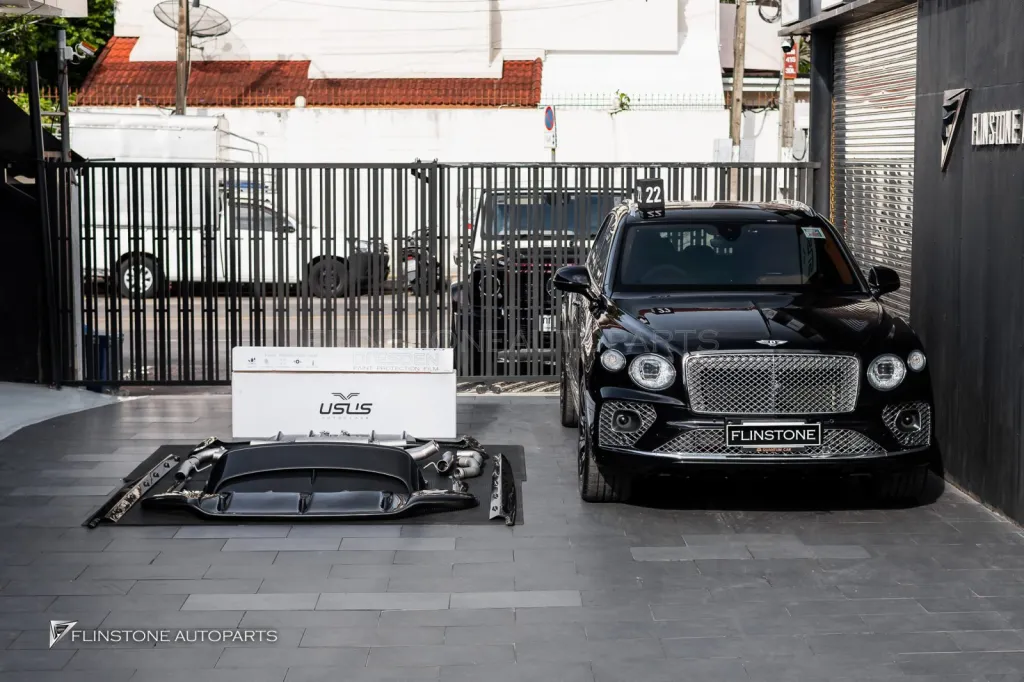 Bentley Bentayga พาร์ทคาร์บอนรอบคัน ท่อ Usus