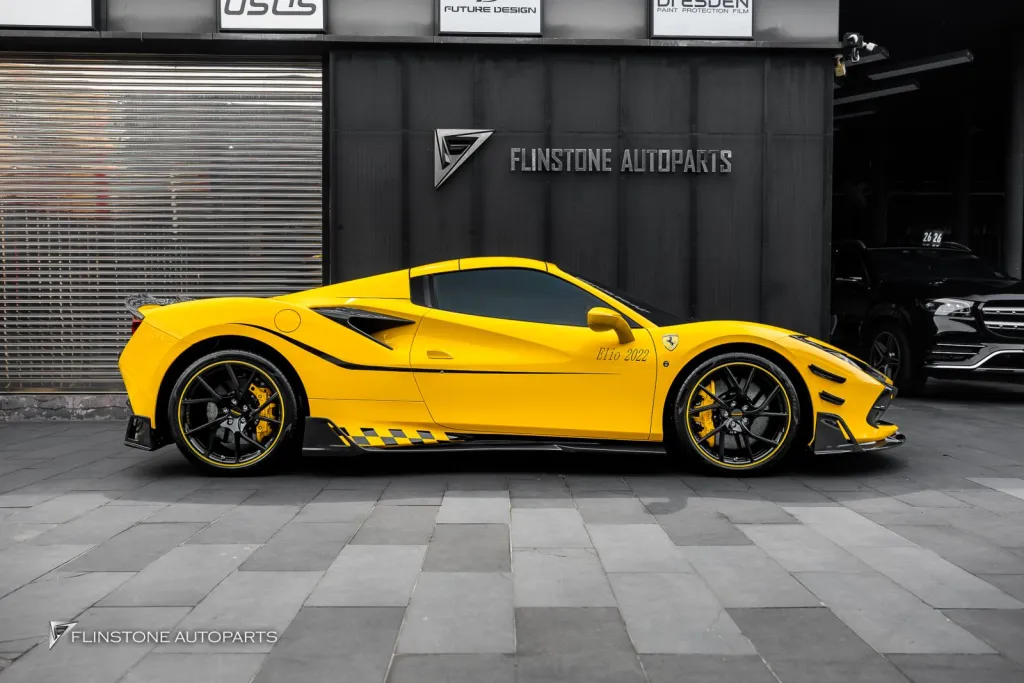 Ferrari F8 Tributo ชุดพาร์ท Mansory — Complete ( Logo Mansory)