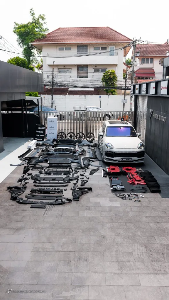 Porsche Cayenne 958 to 9Y 0.2 ชุดพาร์ทรอบคัน ภายใน 9Y 0.1 ล้อ Usus