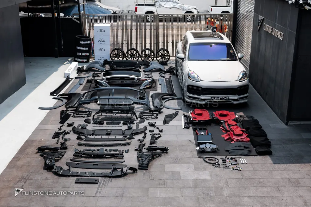 Porsche Cayenne 958 to 9Y 0.2 ชุดพาร์ทรอบคัน ภายใน 9Y 0.1 ล้อ Usus