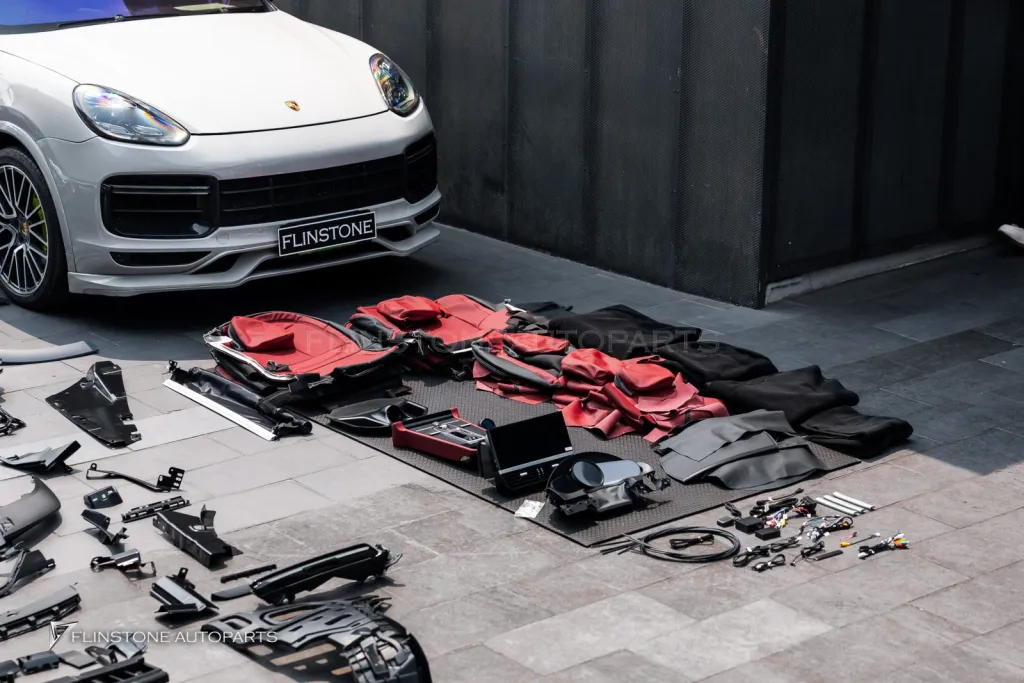 Porsche Cayenne 958 to 9Y 0.2 ชุดพาร์ทรอบคัน ภายใน 9Y 0.1 ล้อ Usus