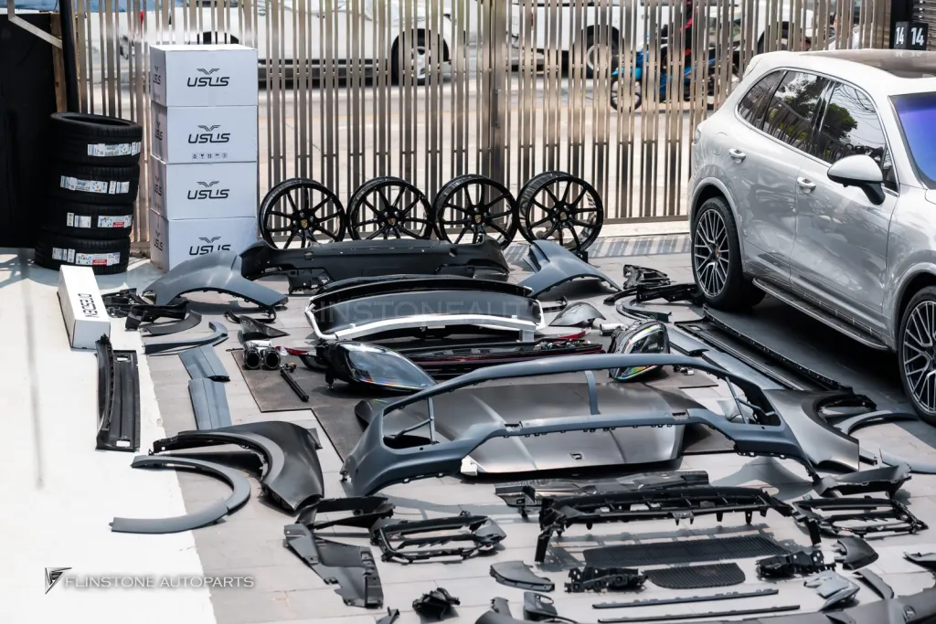 Porsche Cayenne 958 to 9Y 0.2 ชุดพาร์ทรอบคัน ภายใน 9Y 0.1 ล้อ Usus