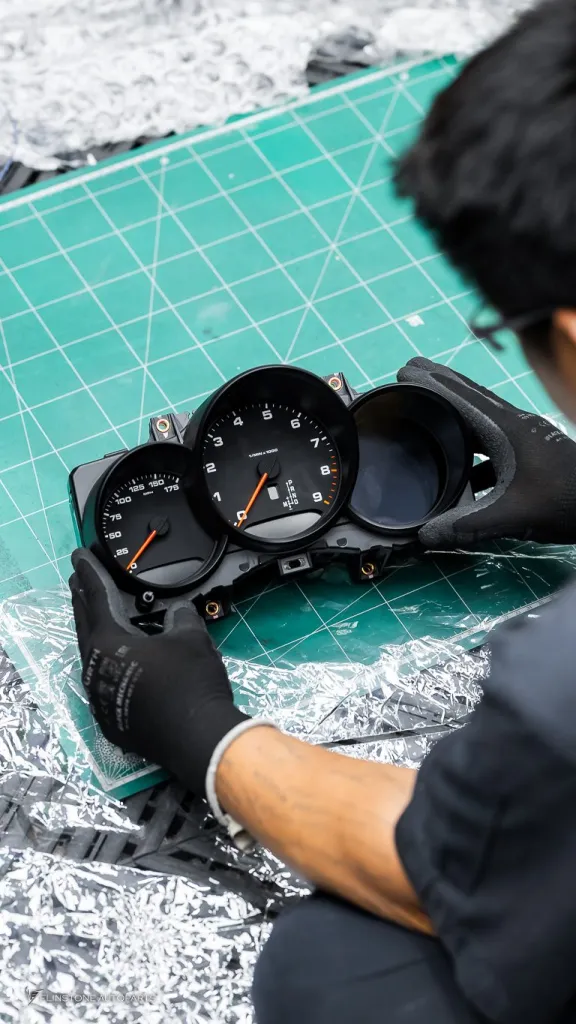 Porsche 981 Boxster Cluster Stop watch