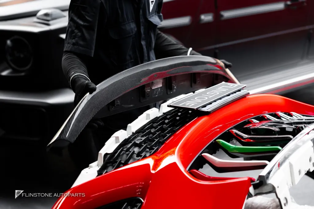 Maserati levante ล้อ Center lock Usus Downpipe Usus พาร์ทคาร์บอน Maxton Design กล่องจูน