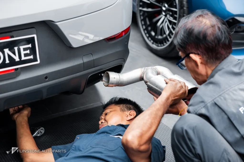 Porsche Cayenne 排气尾喉
