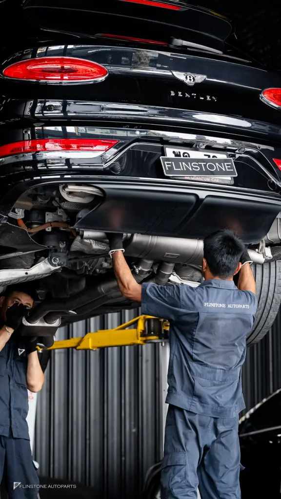 Bentley Bentayga พาร์ทคาร์บอนรอบคัน ท่อ Usus
