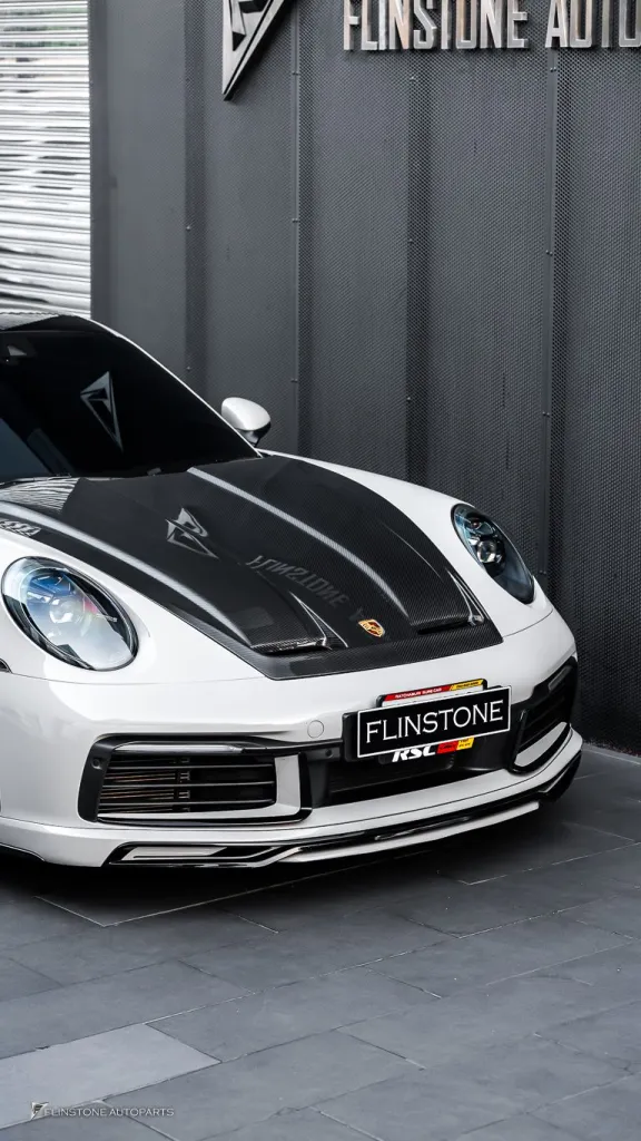Porsche 992 ฝากระโปรง Techart