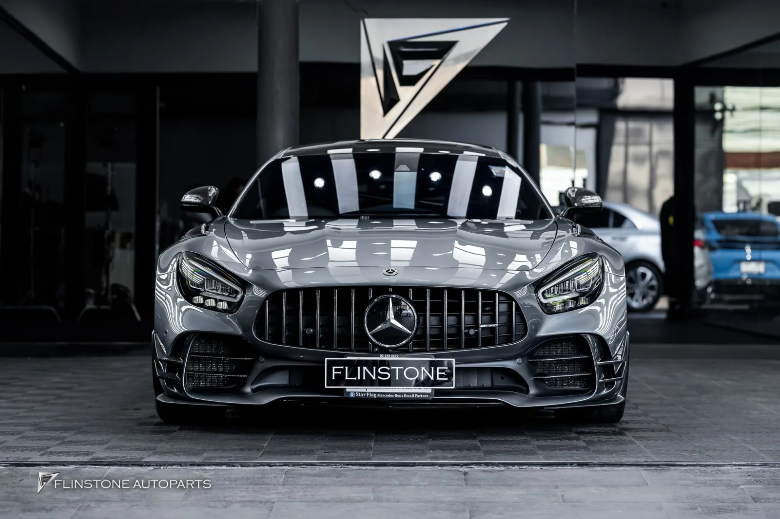 Mercedes Benz AMG GTR โรลบาร์ Belt OMP พาร์ทคาร์บอน Renntech คานาด Usus