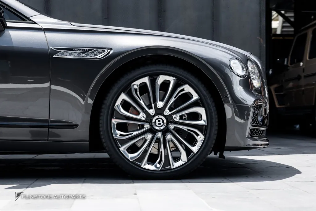 Bentley กระจัง โลโก้ Mulliner ล้อ Usus Floating Cap