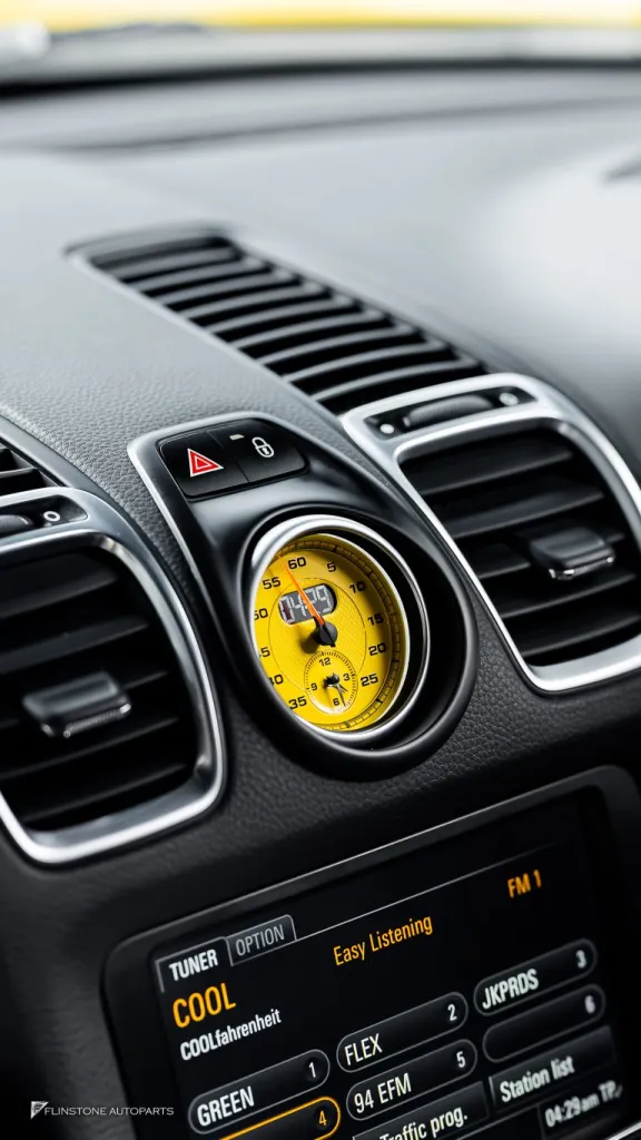 Porsche 981 Boxster Cluster Stop watch