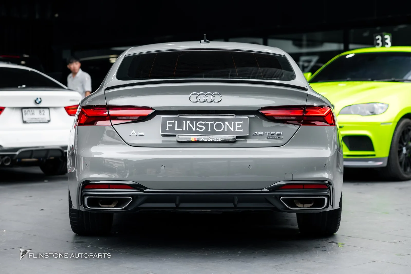 Audi A5 สปอยเลอร์