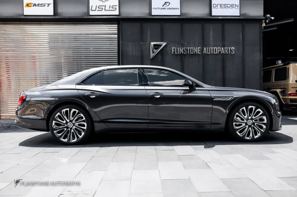 Bentley กระจัง โลโก้ Mulliner ล้อ Usus Floating Cap