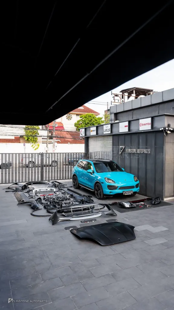 Porsche Cayenne 958 to Cayenne 2025 ชุดพาร์ทรอบคัน