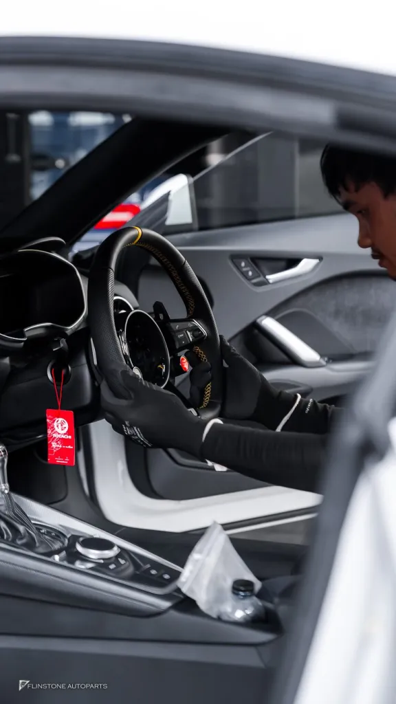 Audi TT to TTRS Full Body Kit Tail Lights Steering Wheel