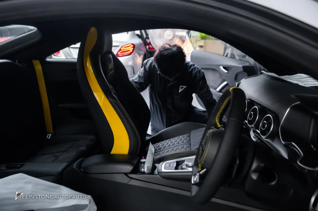 Audi TT to TTRS Full Body Kit Tail Lights Steering Wheel