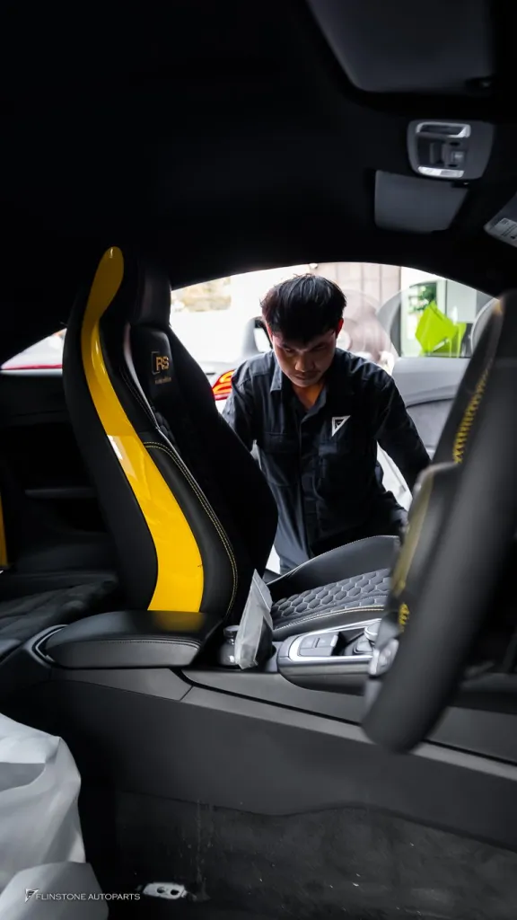 Audi TT to TTRS Full Body Kit Tail Lights Steering Wheel