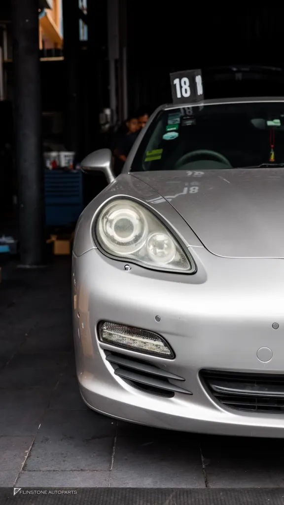 Porsche panamara 970 Headlight Covers — Befor