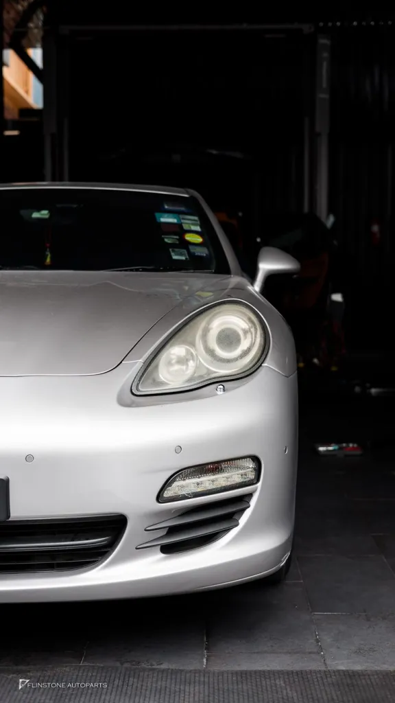 Porsche panamara 970 Headlight Covers — Befor