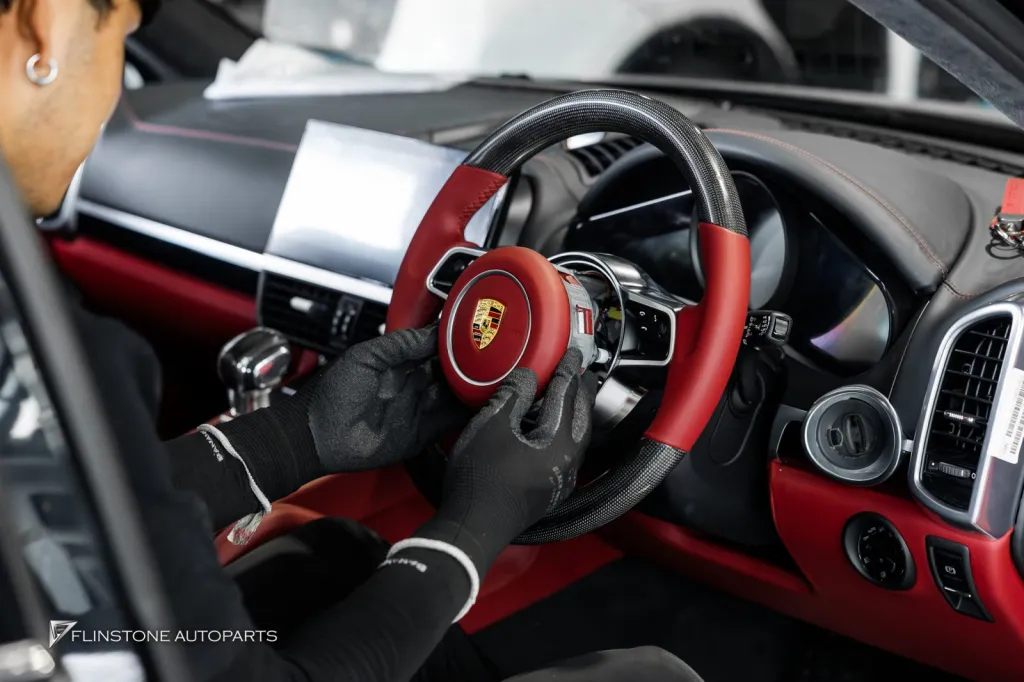 Porsche Cayenne พวงมาลัย