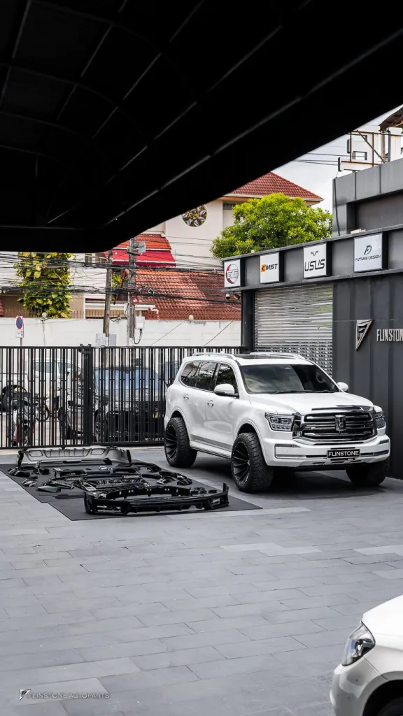 GWM Tank 500 ชุดพาร์ทดำเงารอบคัน ฝากระโปรง กันชน LED หลังคา กระจัง