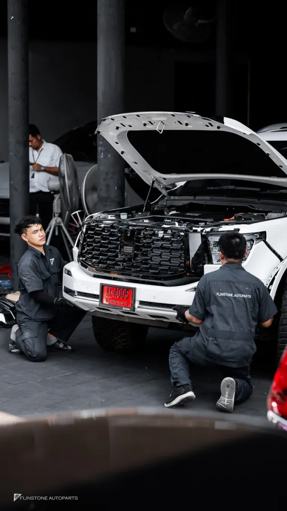 GWM Tank 500 ชุดพาร์ทดำเงารอบคัน ฝากระโปรง กันชน LED หลังคา กระจัง