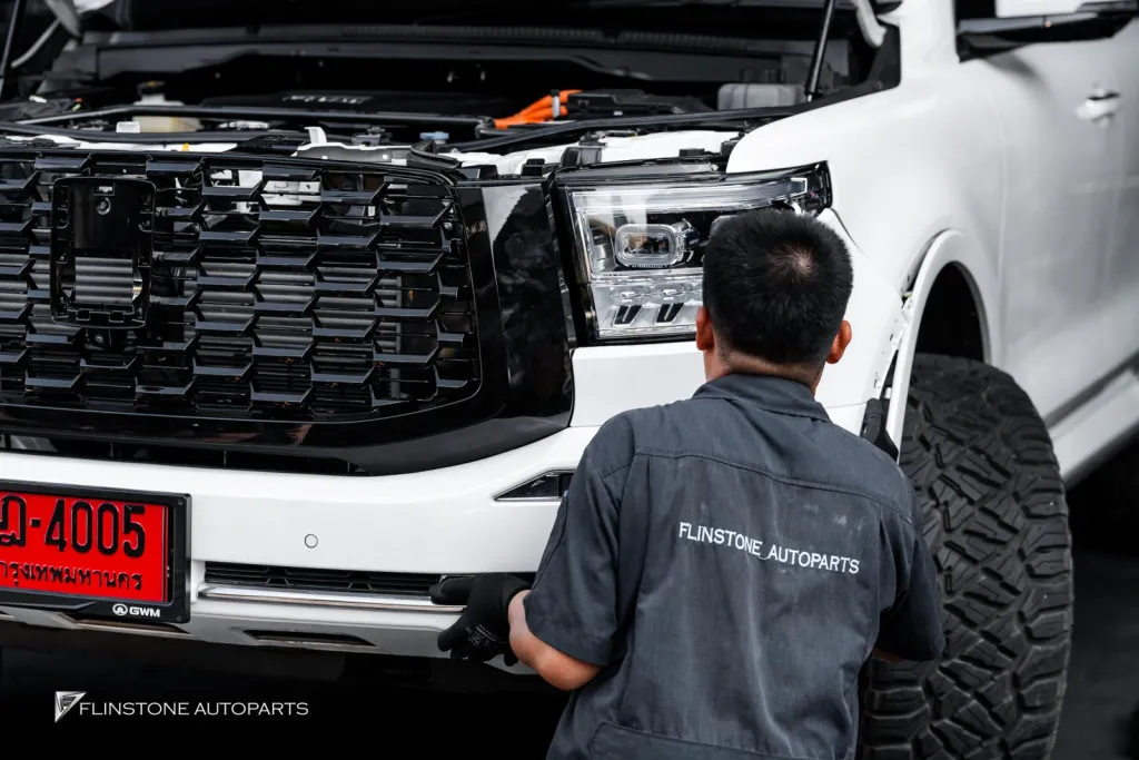 GWM Tank 500 ชุดพาร์ทดำเงารอบคัน ฝากระโปรง กันชน LED หลังคา กระจัง