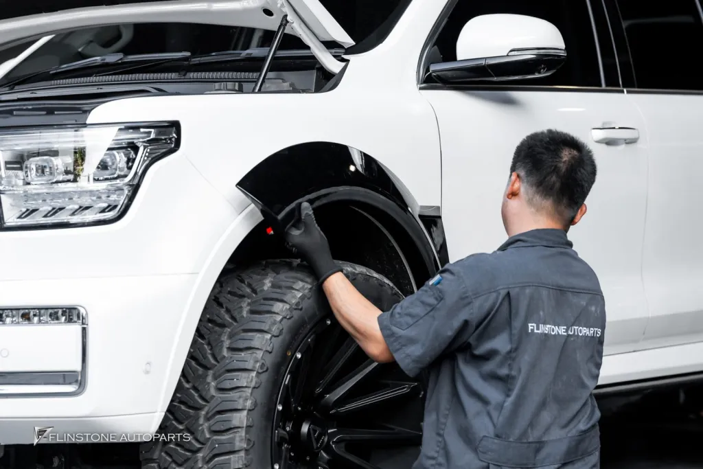 GWM Tank 500 ชุดพาร์ทดำเงารอบคัน ฝากระโปรง กันชน LED หลังคา กระจัง