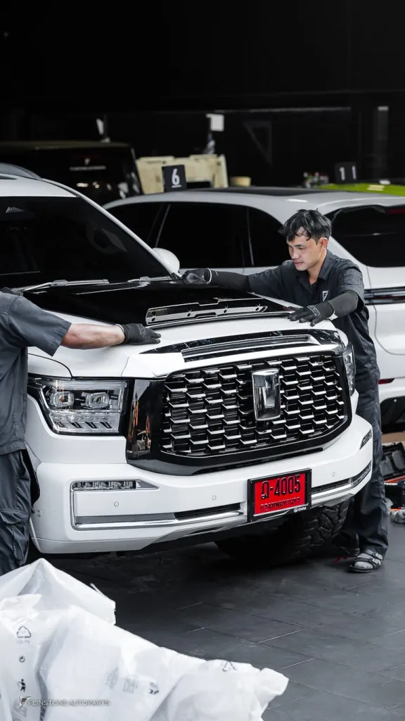 GWM Tank 500 ชุดพาร์ทดำเงารอบคัน ฝากระโปรง กันชน LED หลังคา กระจัง