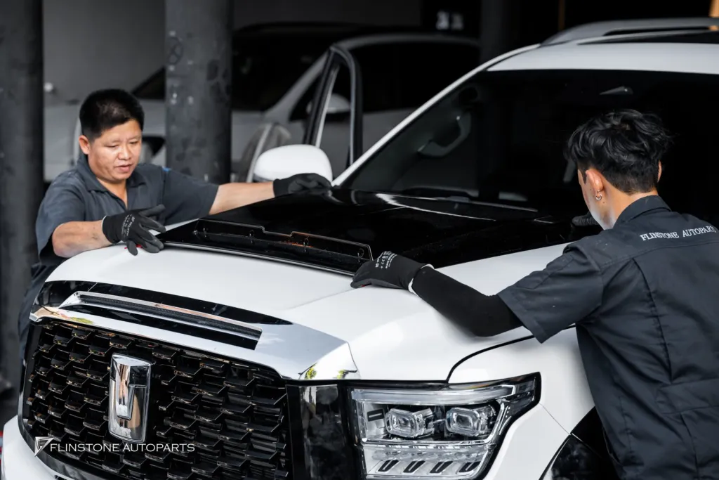 GWM Tank 500 ชุดพาร์ทดำเงารอบคัน ฝากระโปรง กันชน LED หลังคา กระจัง